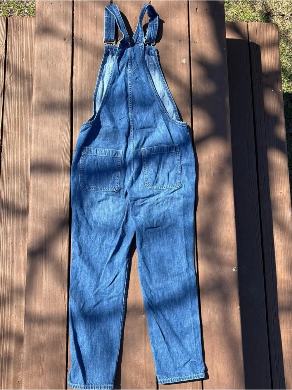 GAP Relaxed Denim Overalls | Size XS - Picture 6 of 11